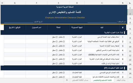 مخالصة نهائية شامله